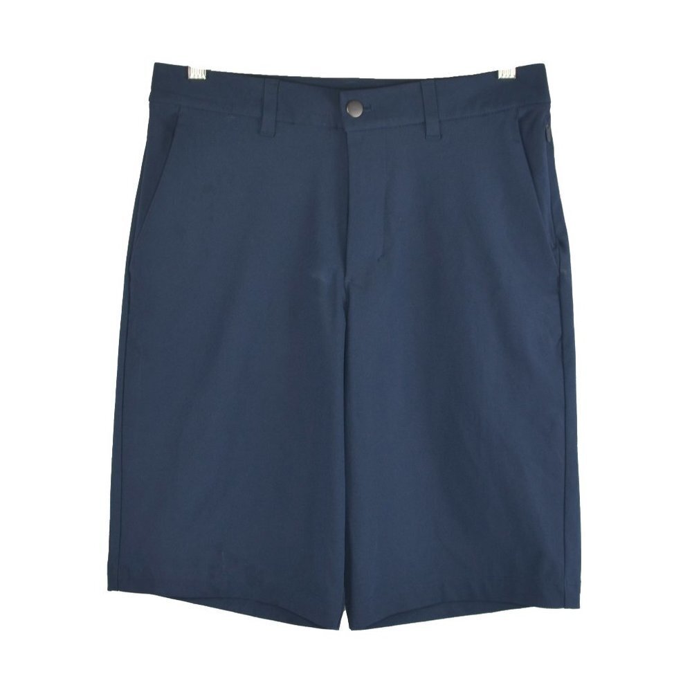 lululemon Mens Commission Shorts Relaxed *Warpstreme 11" Size 28 in True Navy